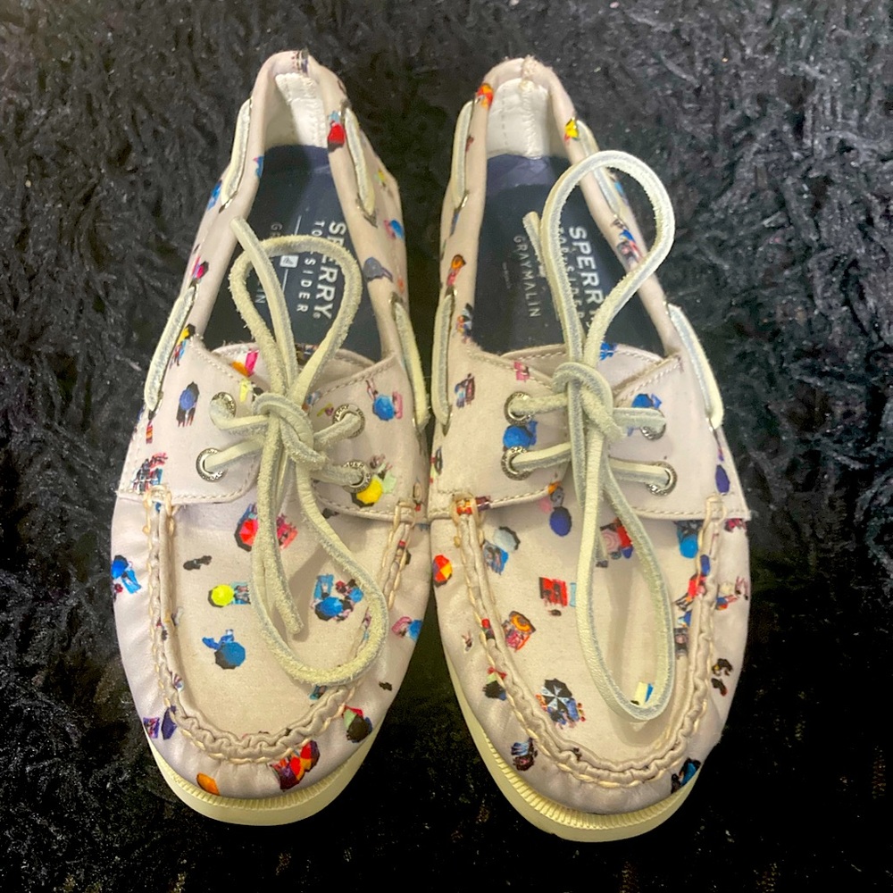 Woman size 5 Top-Sider SPERRY GRAYMALIN edition